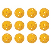 12" Yellow or White Plastic Softballs [DOZEN]